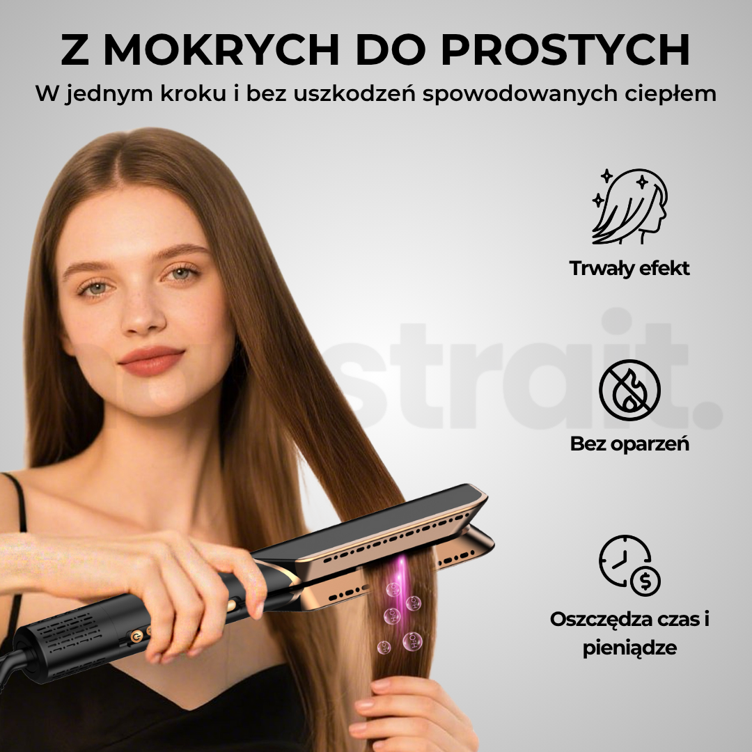 Hairstrait – Luksusowa prostownica 2 w 1