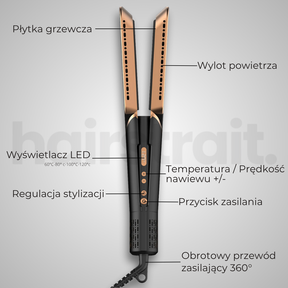 Hairstrait – Luksusowa prostownica 2 w 1
